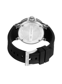 CERRUTI 1881 Men's Stainless Steel & Gun Screws Black Dial Watch  - Image 3