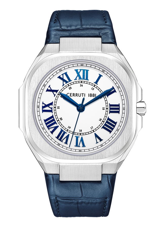 CERRUTI 1881 Men's Stainless Steel White Dial Watch  - Image 1