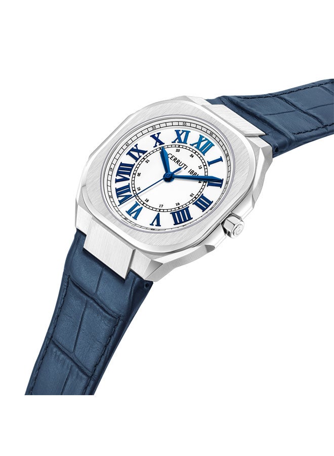 CERRUTI 1881 Men's Stainless Steel White Dial Watch  - Image 2