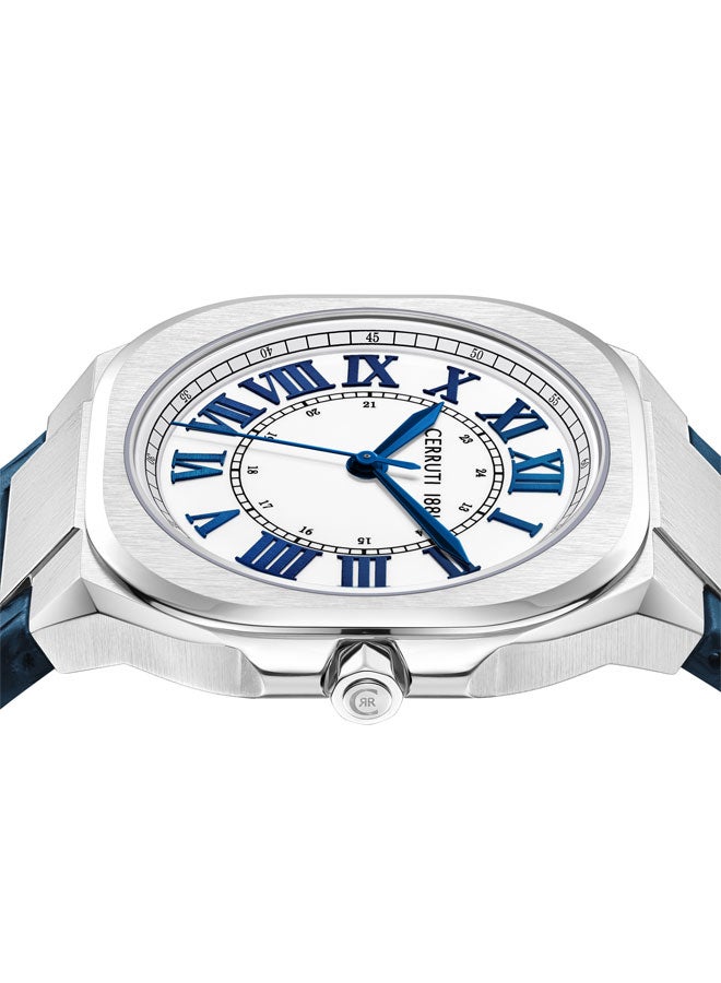 CERRUTI 1881 Men's Stainless Steel White Dial Watch  - Image 4