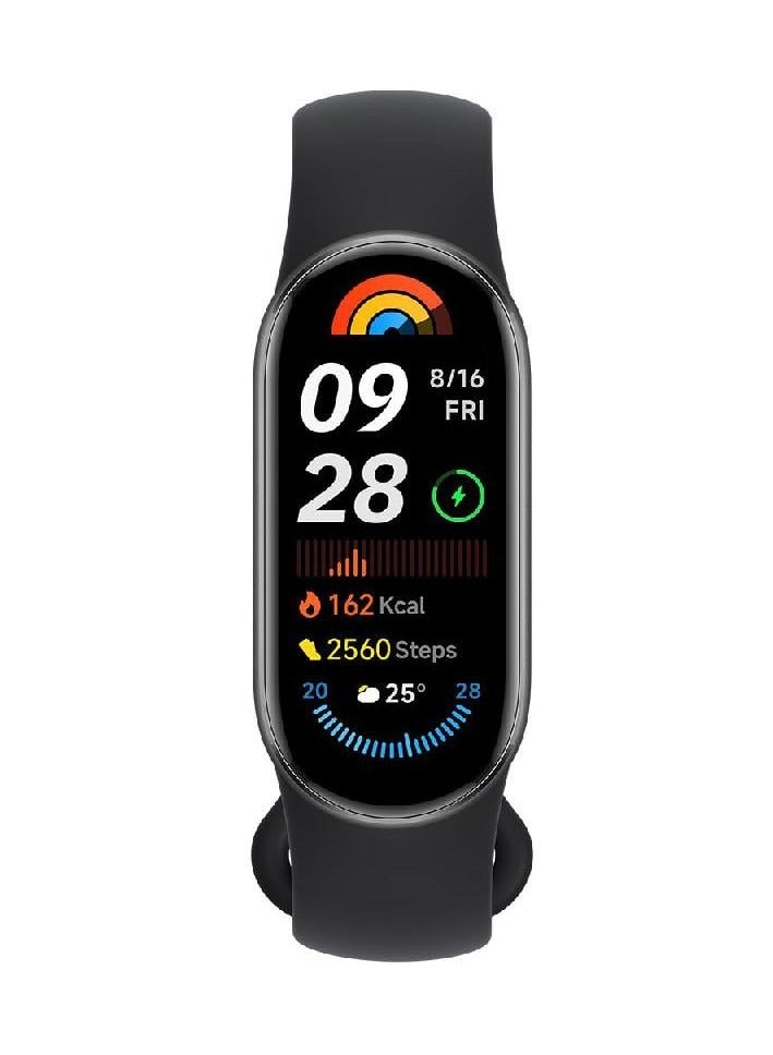 Smart Band 9 | 1.62'' AMOLED Display | Touchscreen, Multisport Tracker, Activity Tracker, Heart Rate Monitor | Upto 21 Days Battery Life Mignight Black Mignight Black - pnsku/N70102178V/45/_/1724230918/6be787a7-0bd5-459f-a22a-a502ed43ff53