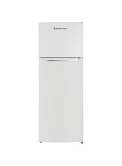 200 Liters Net, Double Door Refrigerator, DEFROST Fridge Freezer, 4 Door Balconies, Egg Rack, Ice Cube Tray, Built in Condenser, 52Dx51.9Wx148H Centimeter WRN-2423.E White