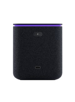 Yasmina Smart Speaker with Human-Like AI Assistant | Use your voice to control smart home devices via Bluetooth or Wi-Fi, play music, Quran, and more (speaks Arabic, English) | size Midi | Black  - Image 3