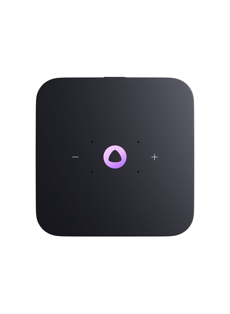 Yasmina - Smart Speaker with Human-Like AI Assistant | Use your voice to control smart home devices via Bluetooth or Wi-Fi, play music, Quran, and more (speaks Arabic, English) | size Midi | Black - Image 1
