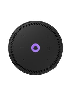 Yasmina Smart Speaker with Human-Like AI Assistant | Use your voice to control smart home devices via Bluetooth or Wi-Fi, play music, Quran, and more (speaks Arabic, English) | size Mini | Black  - Image 2