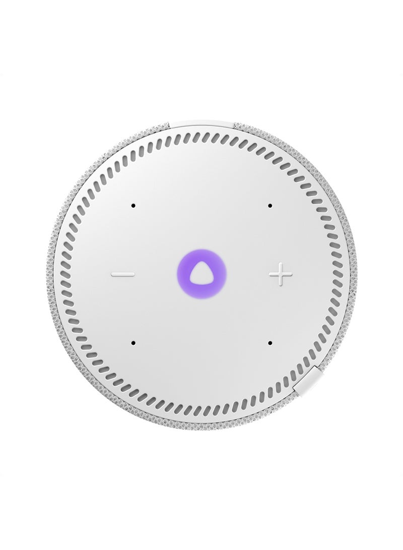 Yasmina - Smart Speaker with Human-Like AI Assistant | Use your voice to control smart home devices via Bluetooth or Wi-Fi, play music, Quran, and more (speaks Arabic, English) | size Mini | Grey - Image 1