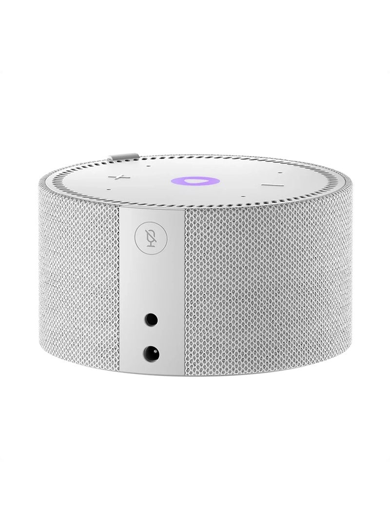 Yasmina - Smart Speaker with Human-Like AI Assistant | Use your voice to control smart home devices via Bluetooth or Wi-Fi, play music, Quran, and more (speaks Arabic, English) | size Mini | Grey - Image 1