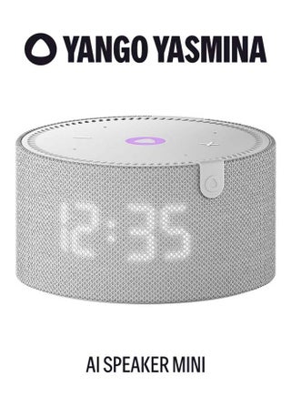 Mini | Yango | Smart Compact WiFi Bluetooth Speaker with AI & Surround Sound | Fluent in English & Arabic | Play music, Quran | Control Smart home devices | LED Display | Stereo Pairing Grey - pnsku/N70102221V/45/_/1751014507/770238b2-a1dd-44ba-906e-6ad849655f99