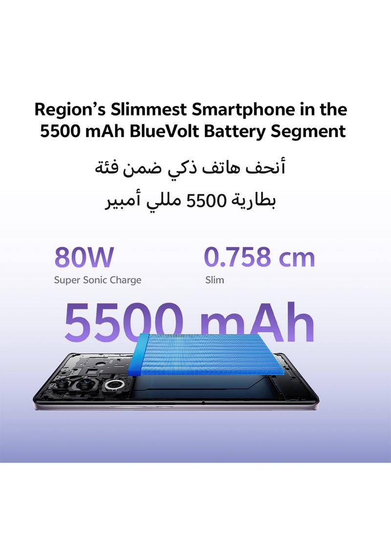 vivo - V40 5G Dual SIM Nebula Purple 12GB RAM 256GB With Exclusive Gifts Earbuds, Smart Watch, 80W Charger And 24 Months Warranty + 1 Year Screen Replacement - Middle East Version - Image 1