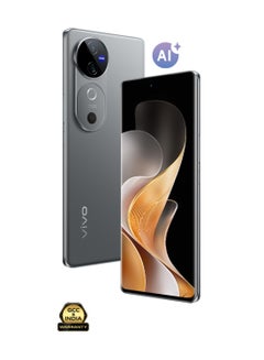 vivo V40 5G Dual SIM Stellar Silver 12GB RAM 512GB - Middle East Version  - Image 1