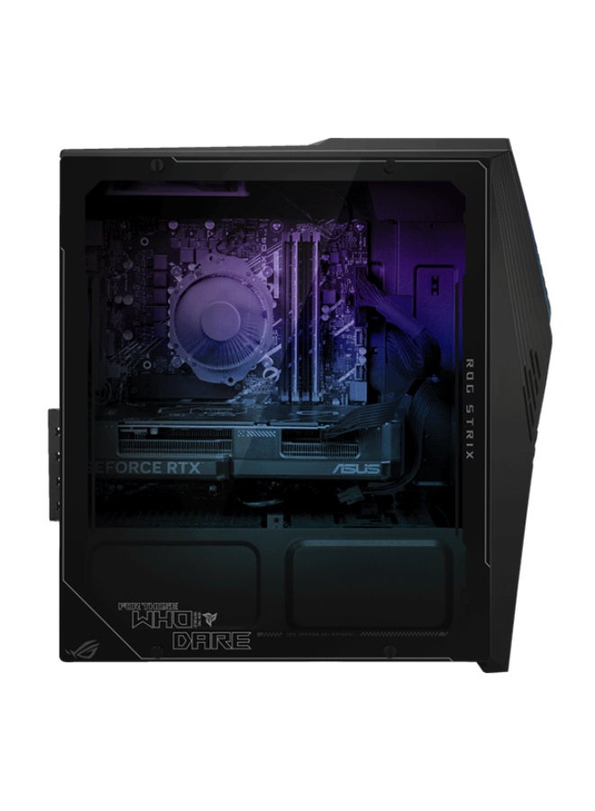 ASUS - ROG Strix Gaming PC, Core i5-14400F Processor/16GB RAM/1TB SSD/8GB Nvidia Geforce RTX 3050 Graphics Card/Windows 11 Home Black - Image 1