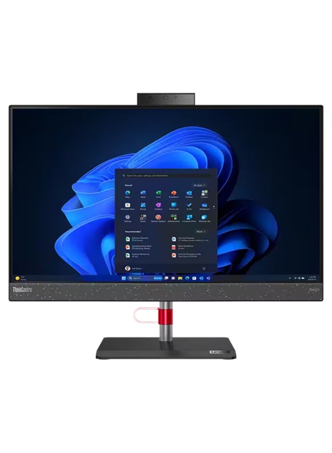 لينوفو - كمبيوتر Think Center AIO Neo 50a بشاشة مقاس 23.8 بوصة ومعالج Core i7-13620H وذاكرة وصول عشوائي 16 جيجابايت ومحرك أقراص SSD سعة 512 جيجابايت وبطاقة رسومات Intel UHD وWindows 11 Pro - Image 1