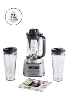 Ninja Foodi MAX Power Nutri Blender 2-In-1, Blend Smoothie Bowls, Thick Spreads & Frozen DrInks, Automatic Programs, SmartTorque, 1L Jug With Power Paddle, 2x 700ml Cups 1 L 1100 W CB150ME Silver  - Image 1