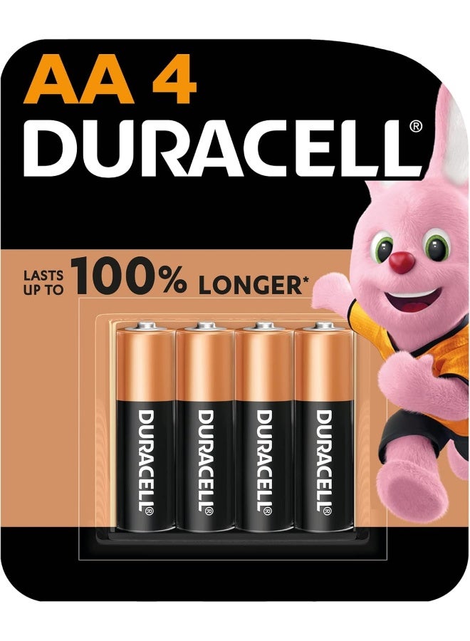 Duracell Duracell Battery AA Multicolor 1  x 4 pack 1.5 Silver  - Image 2