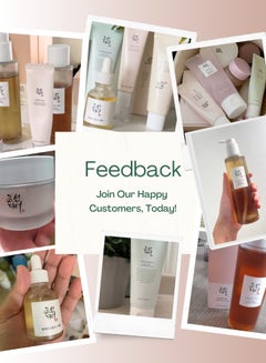 Beauty of Joseon Optimal Collection for Glowing Skin & Face Scrubber - Cleansing Oil, Cleansing Foam, Essence Water, Revive Eye Serum, Glow Serum, Dynasty Cream, Sunscreen Rice Probiotics SPF50+ PA++++ 560ml  - Image 3