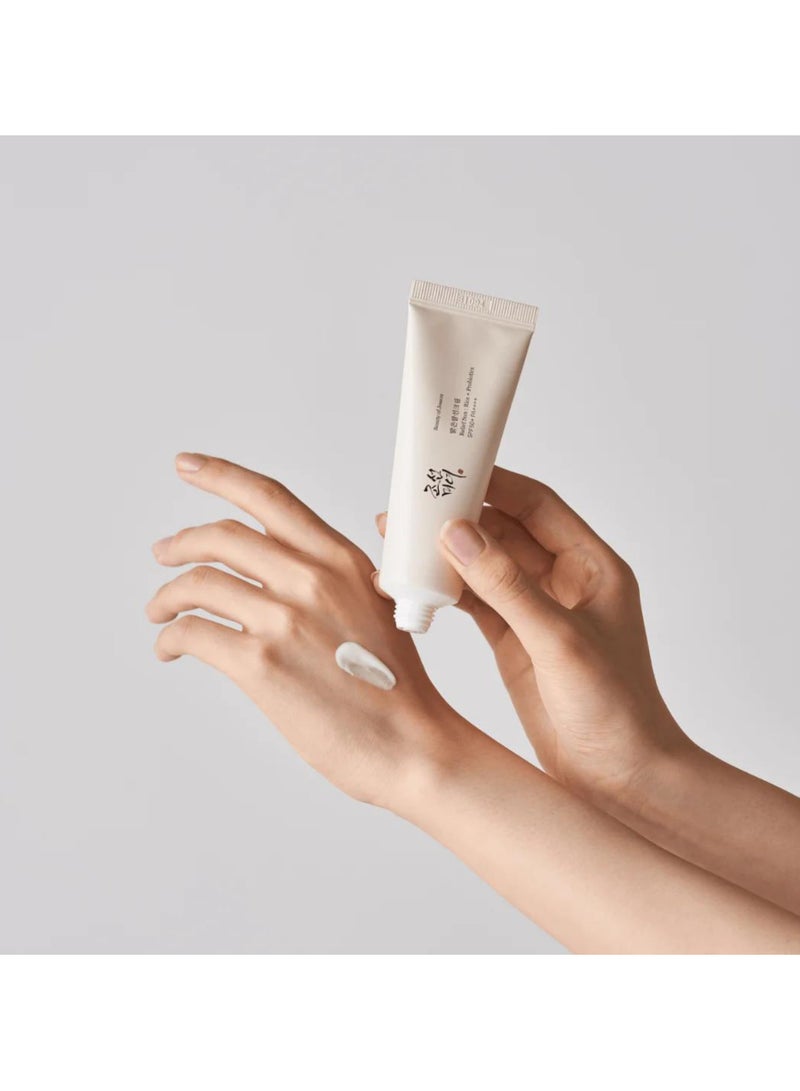 Beauty of Joseon - Serenity Collection For Radiant Skin  & face scrubber - Green Plum Cleansing - Foam Ginseng Essence Water - Revive Serum Ginseng - Dynasty Cream - & Sunscreen Rice Probiotics SPF50+ PA++++ 360ml - Image 1
