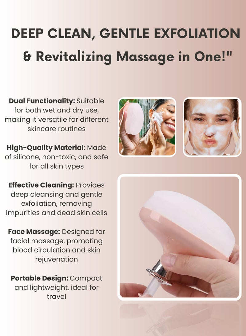 مجموعة Revitalize and Radiate Trio & Face Scrubber - تونر مائي من خلاصة الجينسنغ المجدد للبشرة، ومصل متوهج ومشرق، وواقي شمسي من الأرز بروبيوتيك SPF50+ PA++++ - Image 5