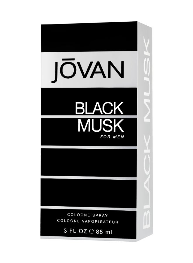 JOVAN Black Musk Eau De Cologne 88ml  - Image 2