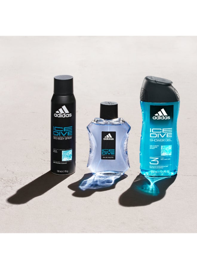 Adidas - Ice Dive Eau De Toilette 50ml - Image 1