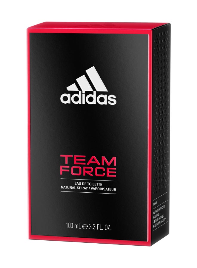 Adidas Team Force Eau De Toilette 100ml  - Image 3