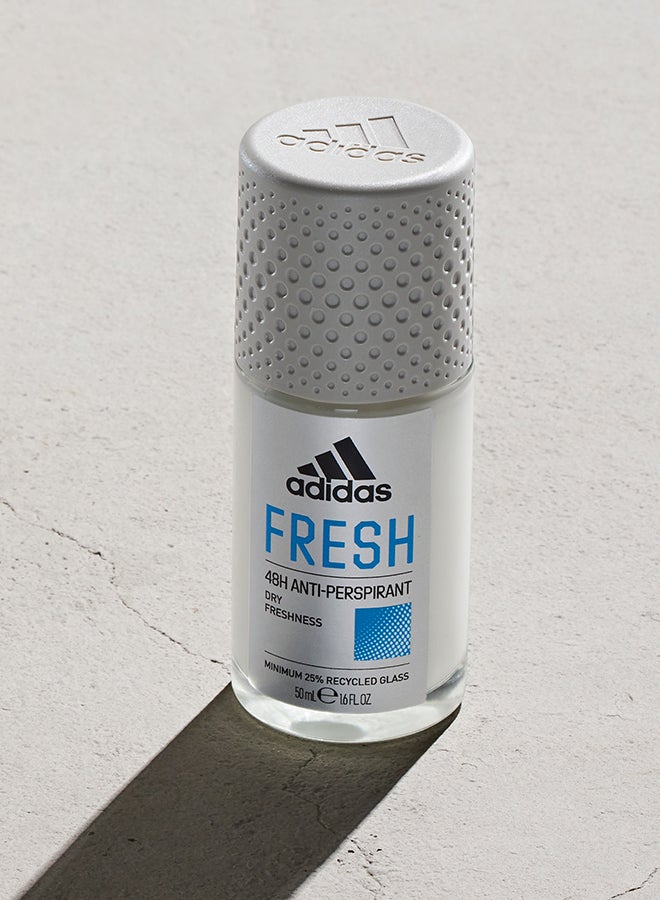 Adidas - Fresh Anti-Perspirant Roll On 50ml - Image 1