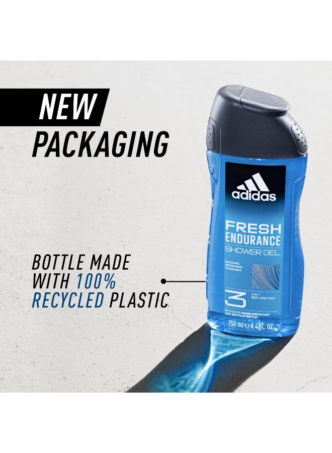 adidas Fresh Endurance Shower Gel 400ml - Image 3