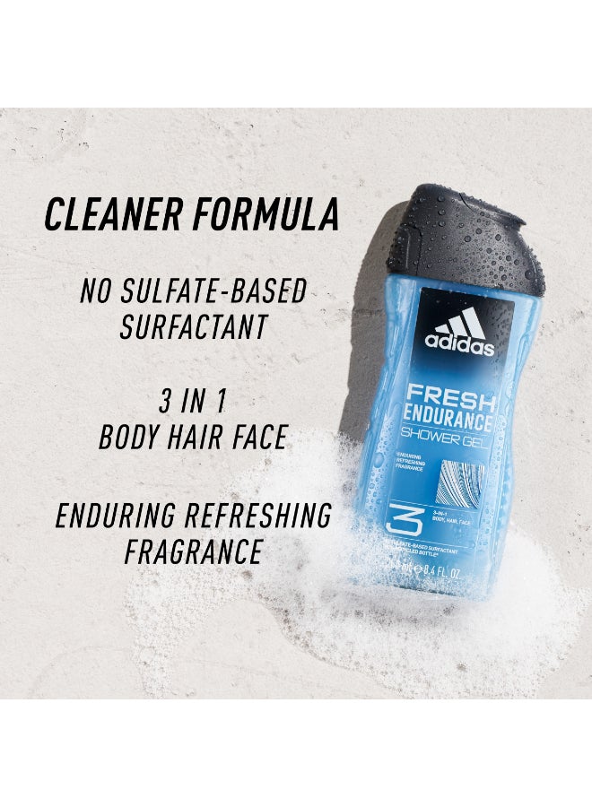 adidas Fresh Endurance Shower Gel 400ml - Image 4