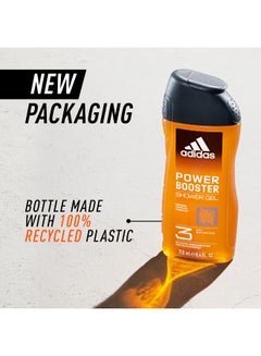 اديداس Power Booster Shower Gel 400ml  - Image 3