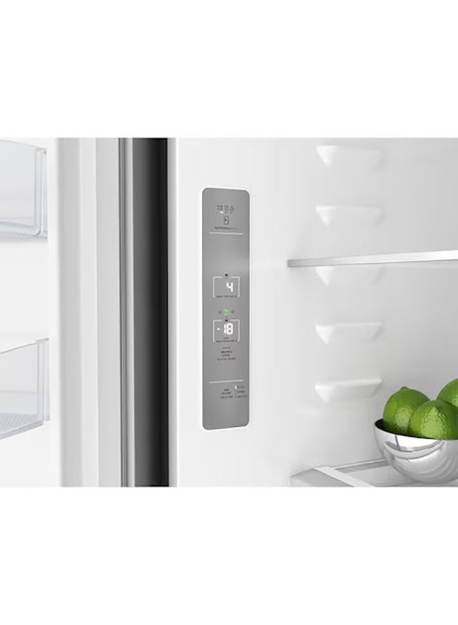 Electrolux 634L Gross Side by Side 4 Door Premium Refrigerator, 10 Year Warranty on Inverter Compressor, European Standard French Door Fridge, EvenTemp Cooling System EQE5600A-S Stainless Steel - Image 5