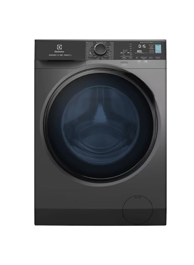 الكترولوكس 9/6 KG Washer Dryer, 1200 RPM, EcoInverter BLDC Motor, Fully Automatic Front Load Combo Washing Machine, 15 Programs - UltraMix, AddClothes, Delay Timer, Child Lock EWW9024P5SB Onyx Dark Silver  - Image 1