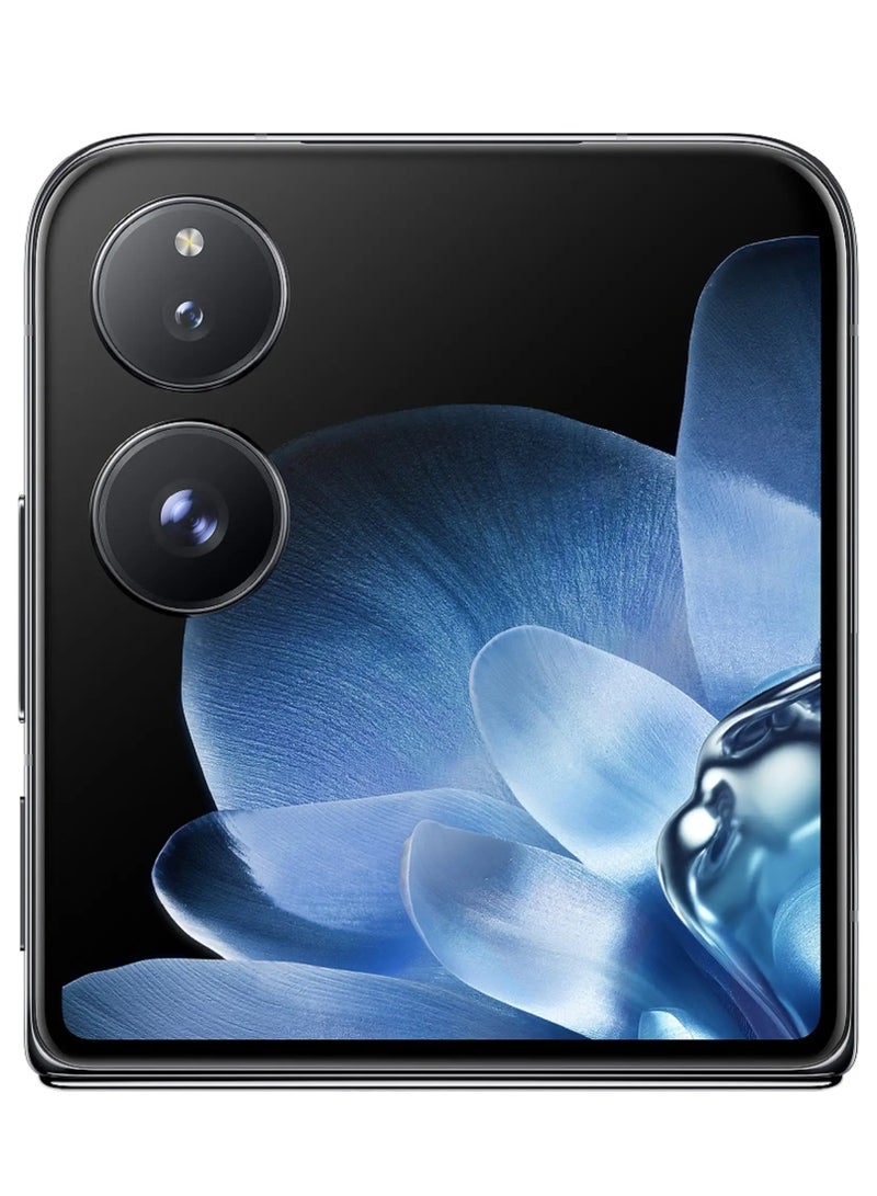 شاومي هاتف Mi Mix Flip 5G ثنائي الشريحة 12 جيجابايت + 512 جيجابايت، شاشة 6.86 بوصة، معالج Snapdragon 8 من الجيل الثالث ثماني النواة، بطارية 4780 مللي أمبير، شحن سريع 67 وات، إصدار عالمي - أسود  - Image 4