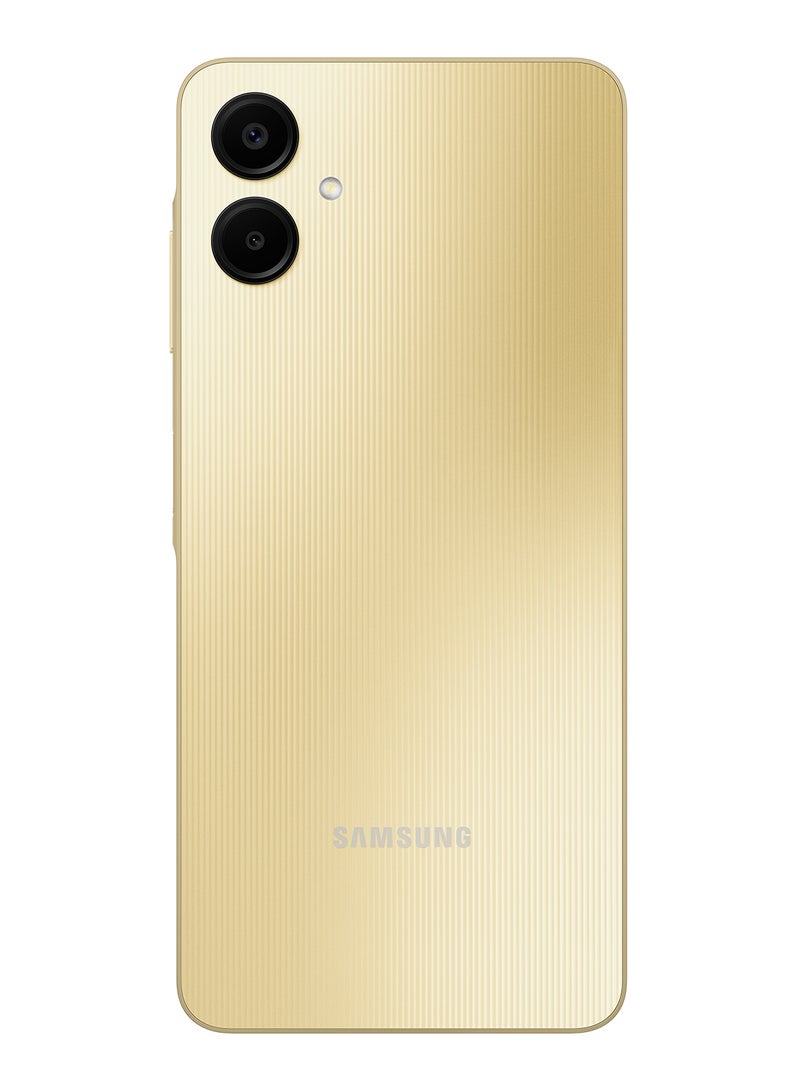Samsung - Galaxy A06 4G Dual SIM Gold 4GB RAM 64GB - Middle East Version - Image 1