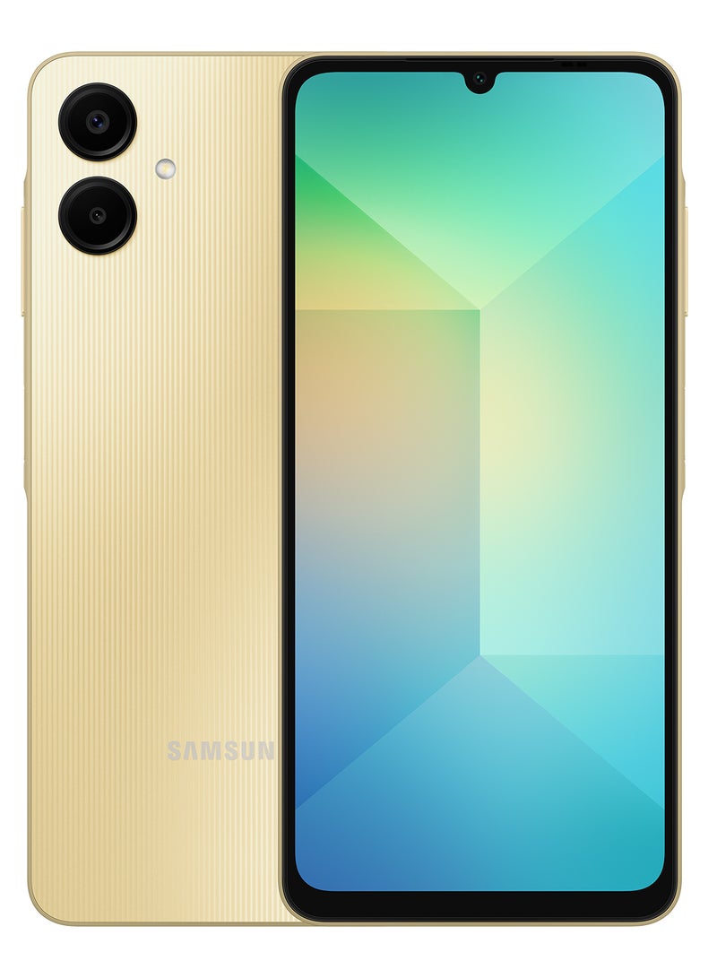 Samsung - Galaxy A06 4G Dual SIM Gold 4GB RAM 64GB - Middle East Version - Image 1