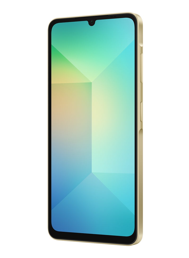 Samsung - Galaxy A06 4G Dual SIM Gold 4GB RAM 64GB - Middle East Version - Image 1