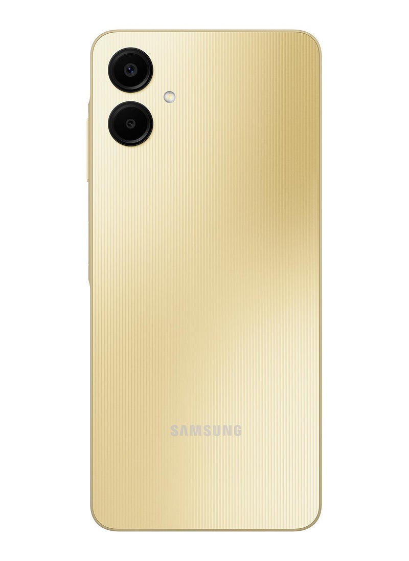 Samsung Galaxy A06 4G Dual SIM Gold 4GB RAM 64GB - Middle East Version - Image 3