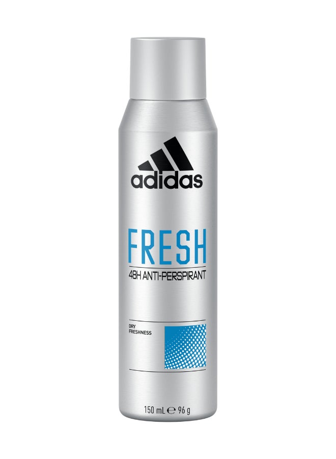Adidas Fresh Anti-Perspirant Spray 150ml  - Image 1