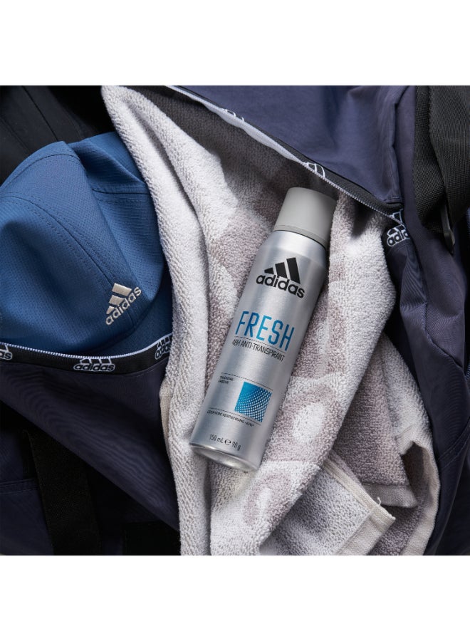 Adidas Fresh Anti-Perspirant Spray 150ml  - Image 4