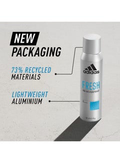 Adidas Fresh Anti-Perspirant Spray 150ml  - Image 3