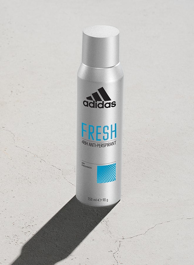 Adidas Fresh Anti-Perspirant Spray 150ml  - Image 2