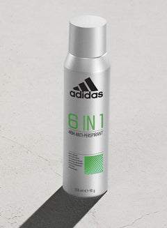 Adidas 6 In 1 Anti-Perspirant Spray 150ml  - Image 2