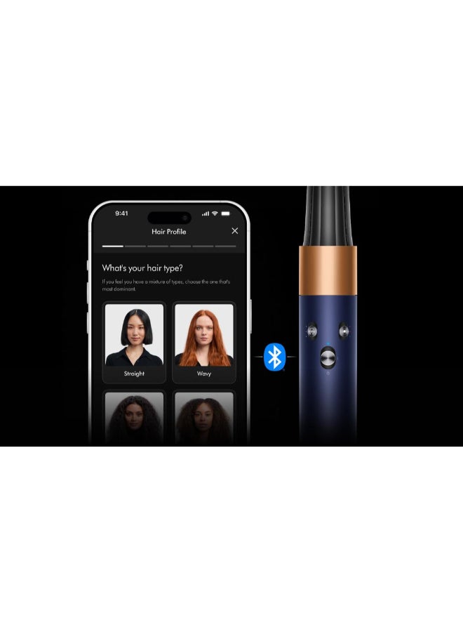 dyson Airwrap i.d.™ multi-styler and dryer - Straight+Wavy (Prussian Blue/Rich Copper) Prussian Blue - Image 3