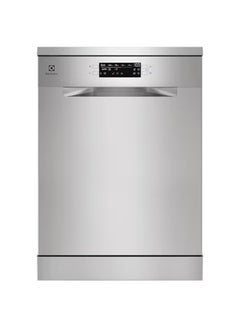 الكترولوكس Freestanding Dishwasher 60cm, 14 Place Settings, 8 Programs, Inverter Motor, Fully Automatic with advanced AirDry Technology, ExtraHygiene & Eco Program, SatelliteClean 1950 W ESM48311SX Stainless Steel  - Image 1