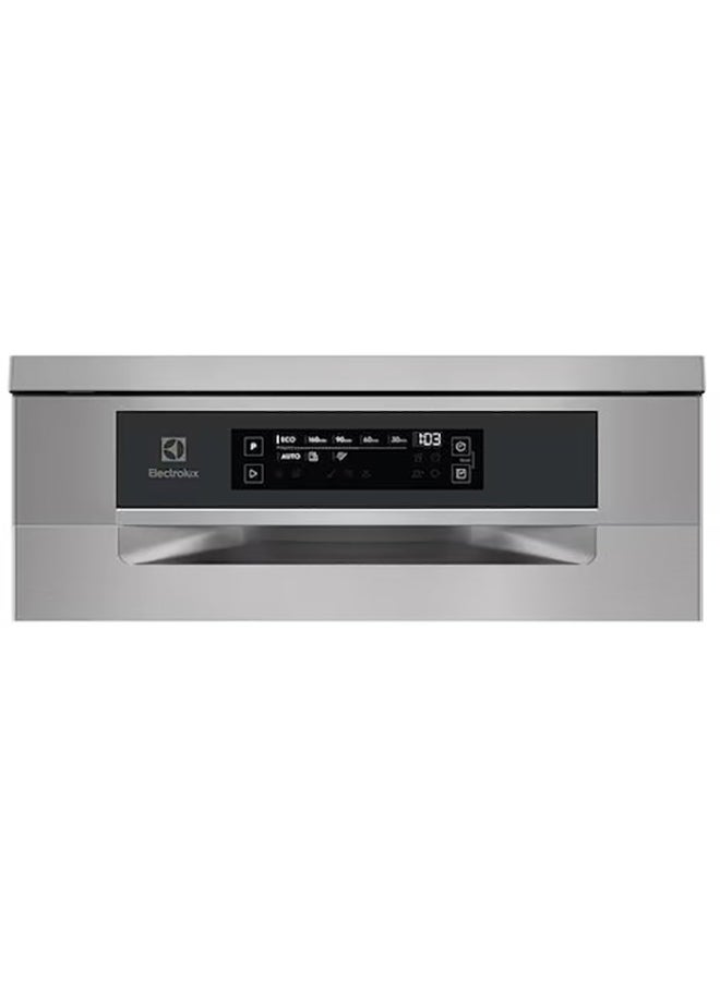 Electrolux 15 Place Settings Freestanding Dishwasher with 8 Programs, Made in ITALY, Inverter Motor, Fully Automatic with Satellite Clean Technology, Sensor Control, Low Noise Level 2000 W ESZ89300SX Stainless Steel  - Image 4