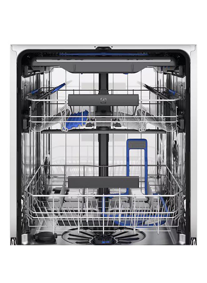 Electrolux 15 Place Settings Freestanding Dishwasher with 8 Programs, Made in ITALY, Inverter Motor, Fully Automatic with Satellite Clean Technology, Sensor Control, Low Noise Level 2000 W ESZ89300SX Stainless Steel  - Image 3