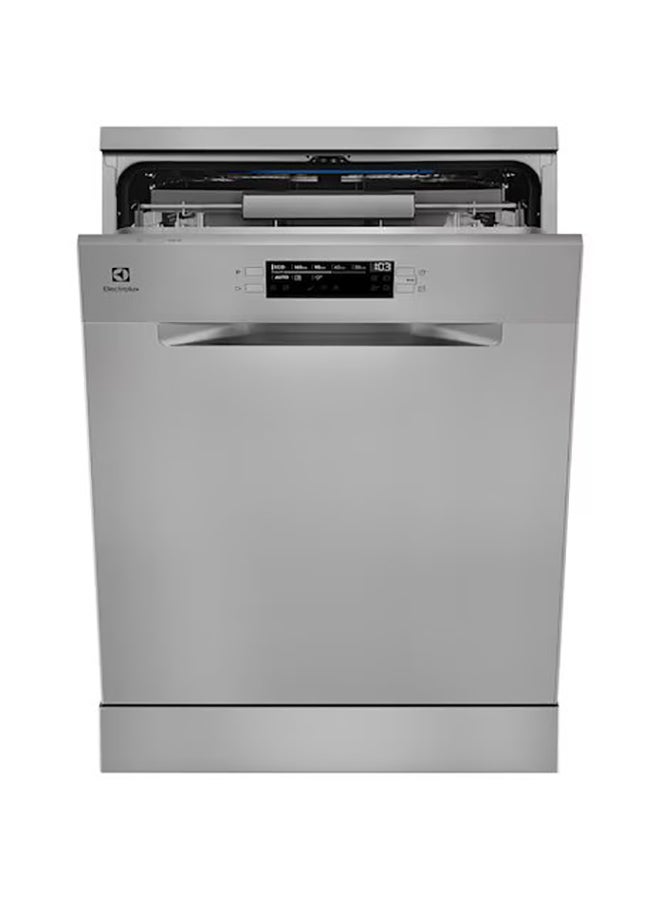 Electrolux 13 Place Settings Freestanding Dishwasher with 8 Programs, Made in ITALY, Inverter Motor, Comfort Lift, Fully Automatic with Satellite Clean Technology, Sensor Control 2000 W ESC67300SX Stainless Steel  - Image 2
