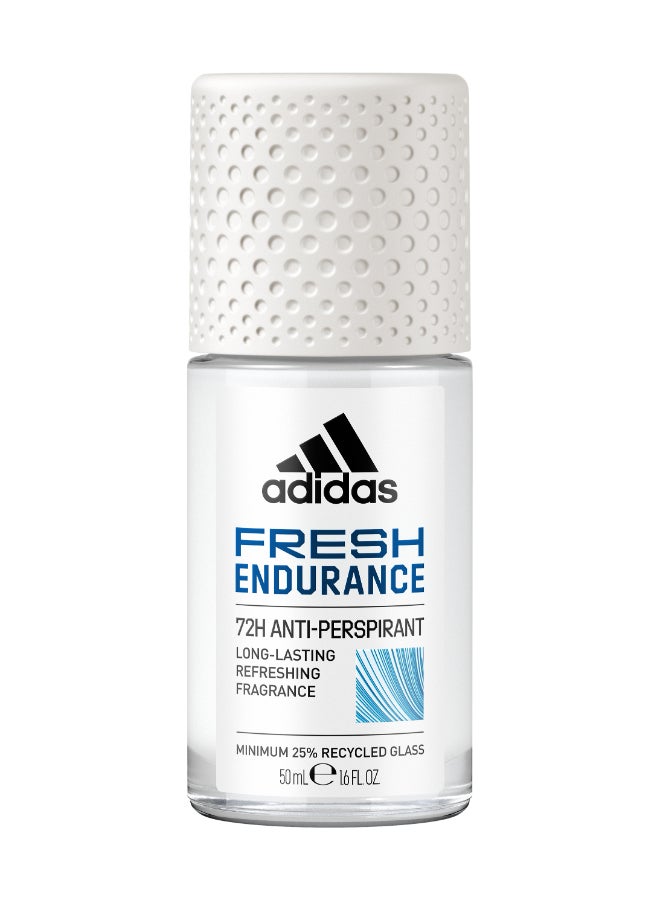 Adidas Fresh Endurance Anti-Perspirant Roll On 50ml  - Image 1