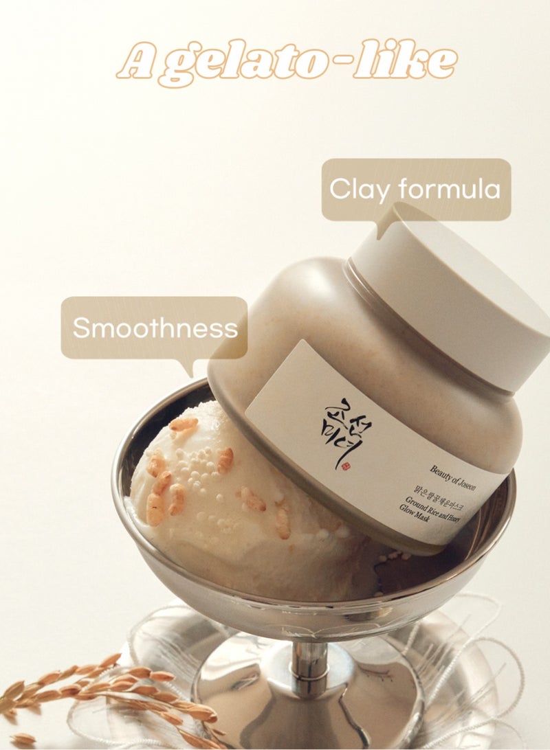 Beauty of Joseon - Ground Rice and Honey Glow Mask 150ml - Exfoliating and Nourishing Face Mask for Radiant, Smooth Skin 150ml - Image 1