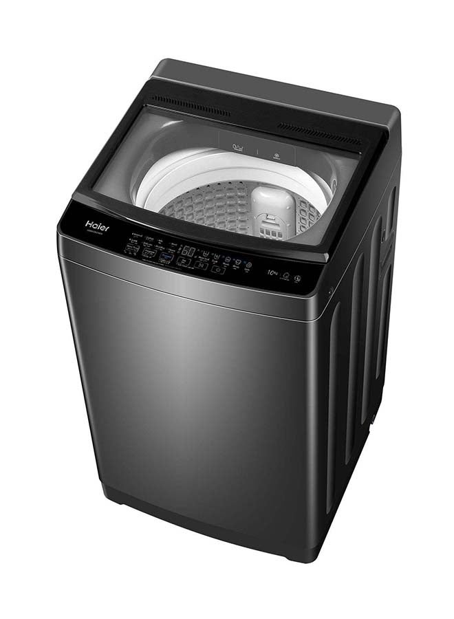 Haier - Top Load Washing Machine 10 kg 8 Program HWM100-316S6 Silver - Image 1