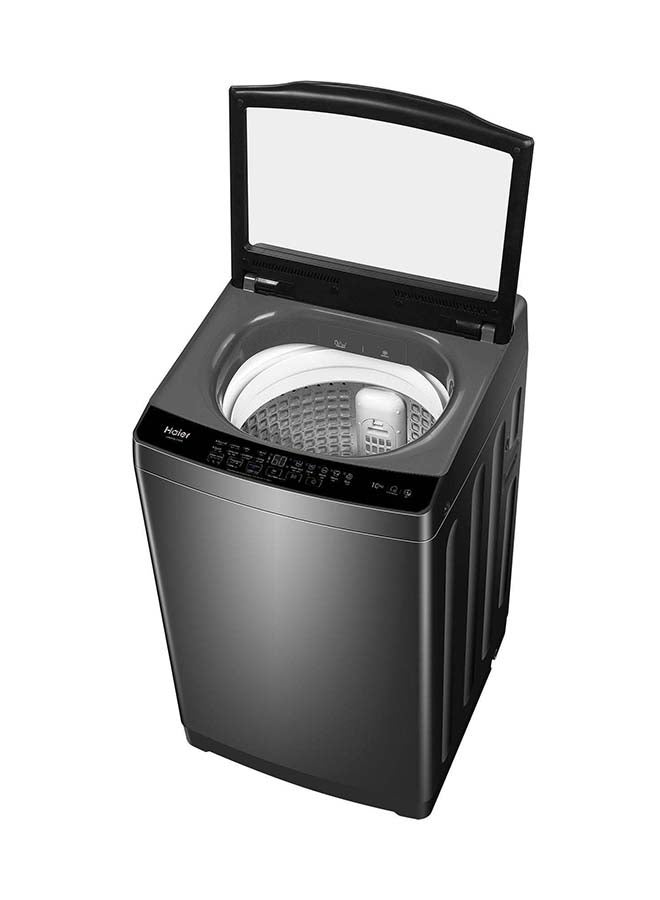 Haier - Top Load Washing Machine 10 kg 8 Program HWM100-316S6 Silver - Image 1