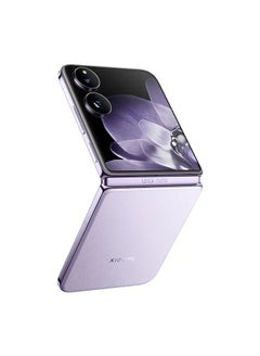 شاومي هاتف Mi Mix Flip 5G ثنائي الشريحة 12 جيجابايت + 512 جيجابايت، شاشة 6.86 بوصة، معالج LTPO AMOLED Snapdragon 8 من الجيل الثالث، ثماني النواة، بطارية 4780 مللي أمبير، شحن سريع 67 وات، إصدار عالمي - أرجواني  - Image 3